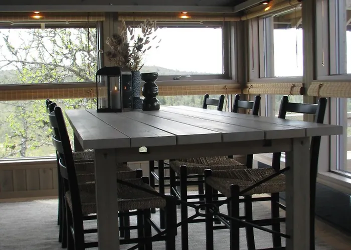 בית נופש Hedda Lenningen - 3 Bedroom With View Towards Langsua National Park Etnedal